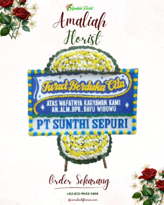 Papan Bunga Duka di Kubu Marapalam