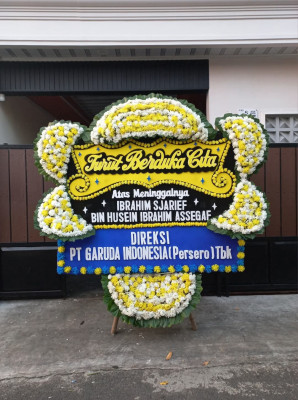 Papan Bunga Duka di Kubu Marapalam