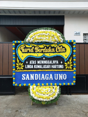 Papan Bunga Duka di Kubu Marapalam